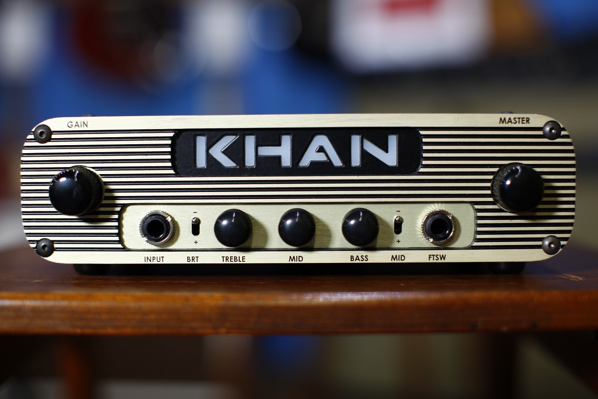 入荷待ち】KHAN Pak Amp ”Dual Channel” – Guitar Shop Hoochie's