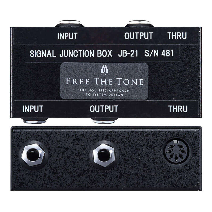 外箱マニュアルFree The Tone JB-21/Signal Junction Box - エフェクター