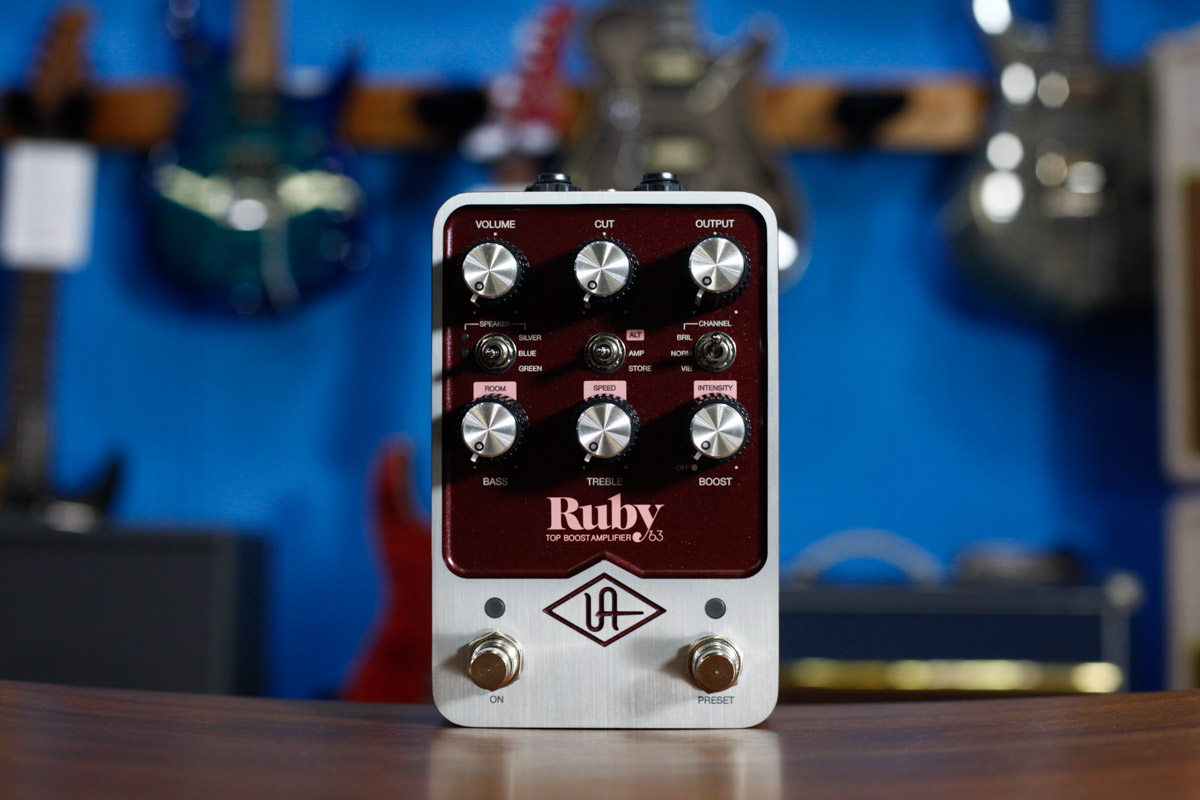 Universal Audio UAFX Ruby '63 Top Boost Amplifier – Guitar Shop