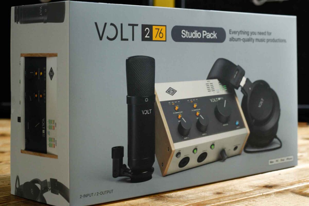 Universal Audio VOLT276 Studio Pack｜コンデンサマイク&ヘッドフォン