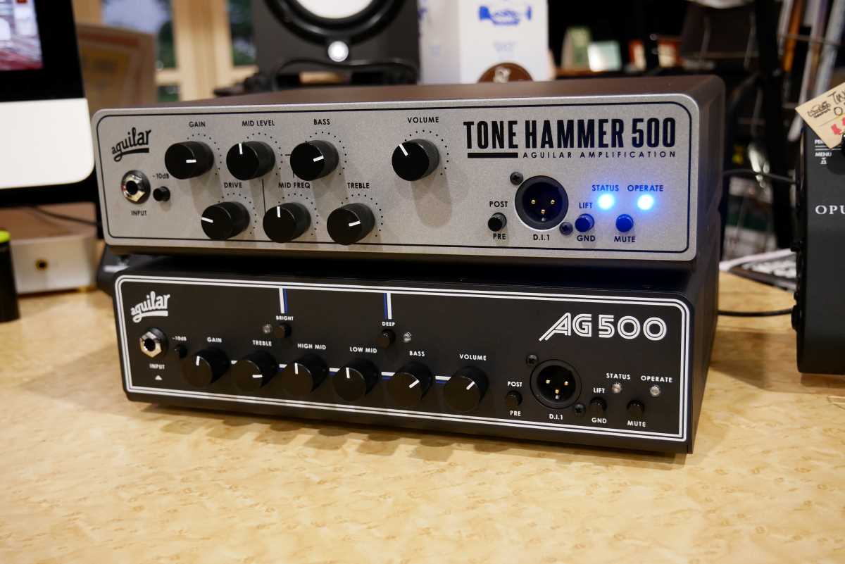 【ブログ】aguilar AG500 V2 & TONE HAMMER 500 V2をチェック