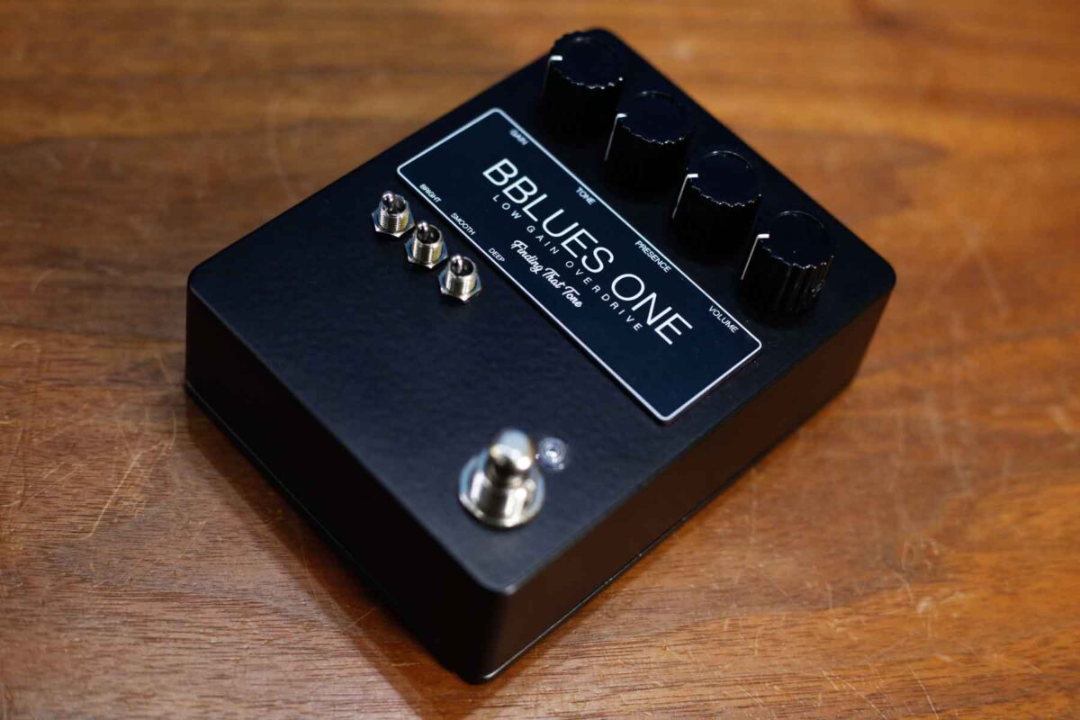 BBlues One Low Gain Overdrive | Matte Black