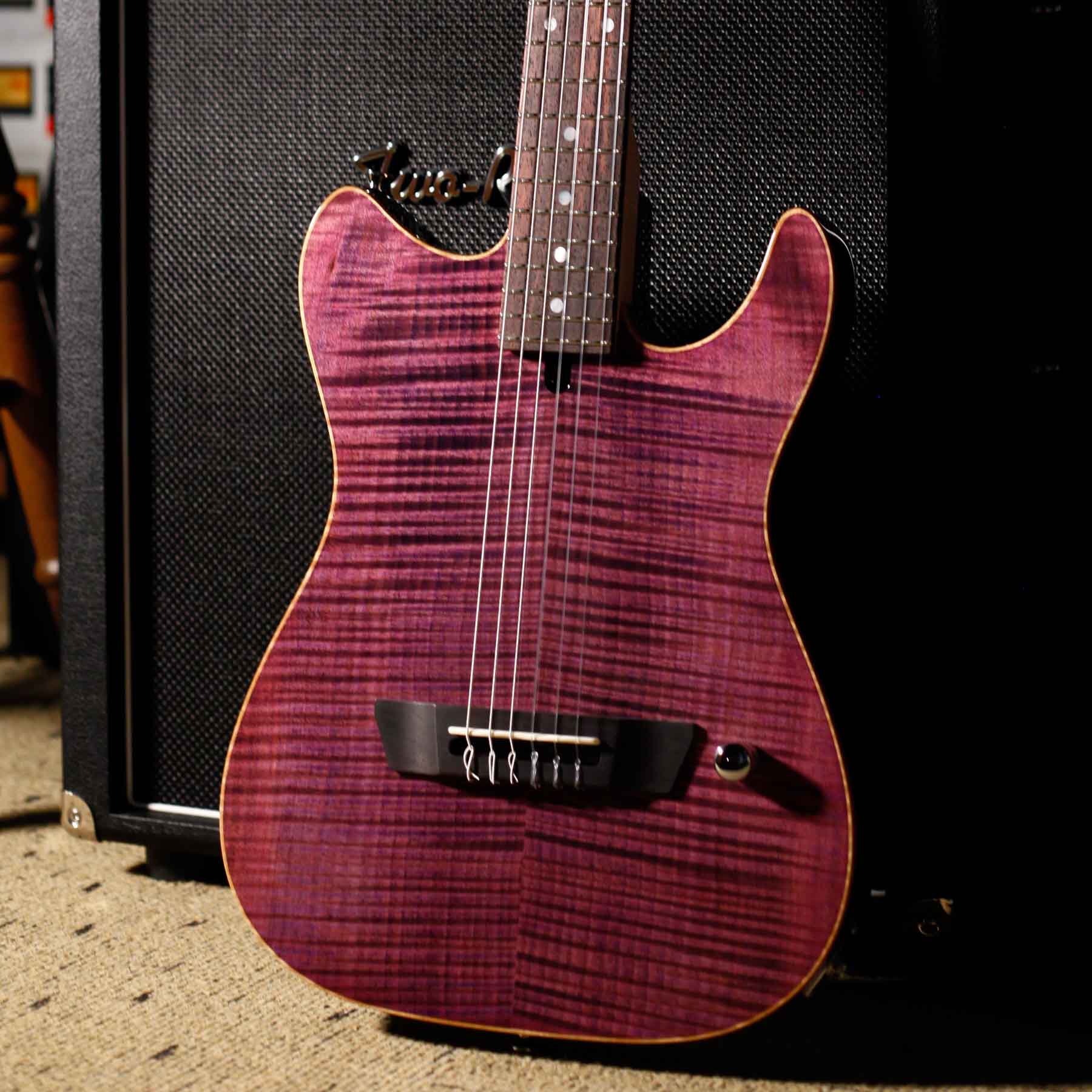 Crews Maniac Sound Six Nylon ｜ Flame Maple Top | See Through Purple